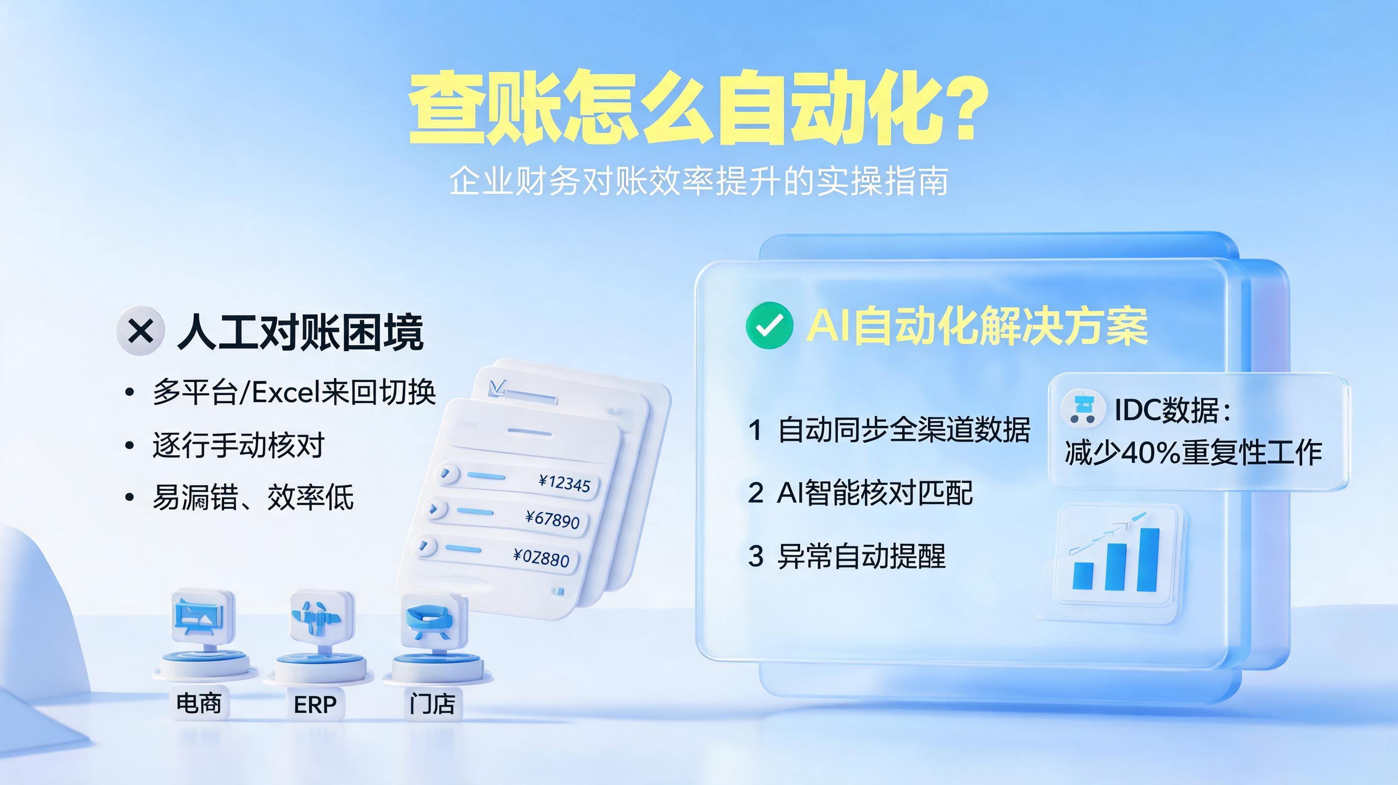 查账怎么自动化？企业财务对账效率提升的实操指南