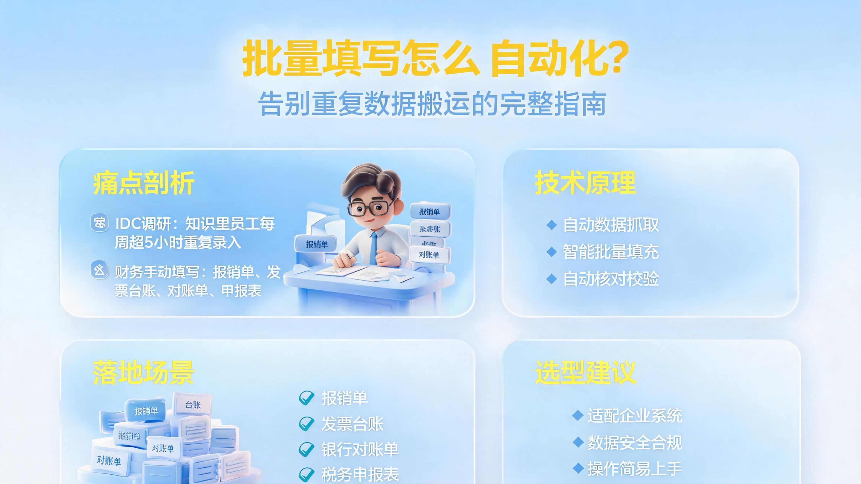 批量填写怎么自动化?告别重复数据搬运的完整指南