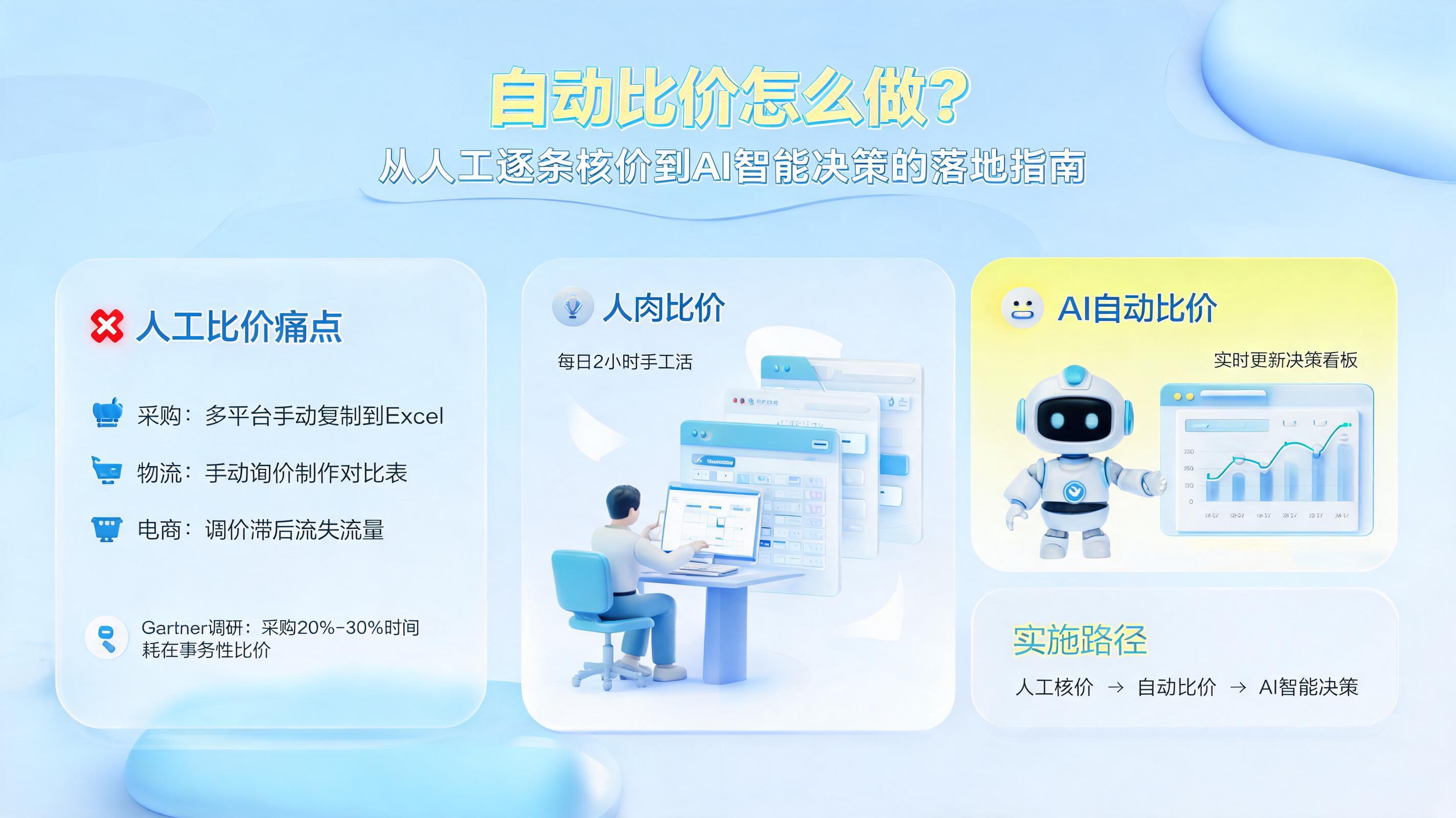 自动比价怎么做?从人工逐条核价到AI智能决策的落地指南
