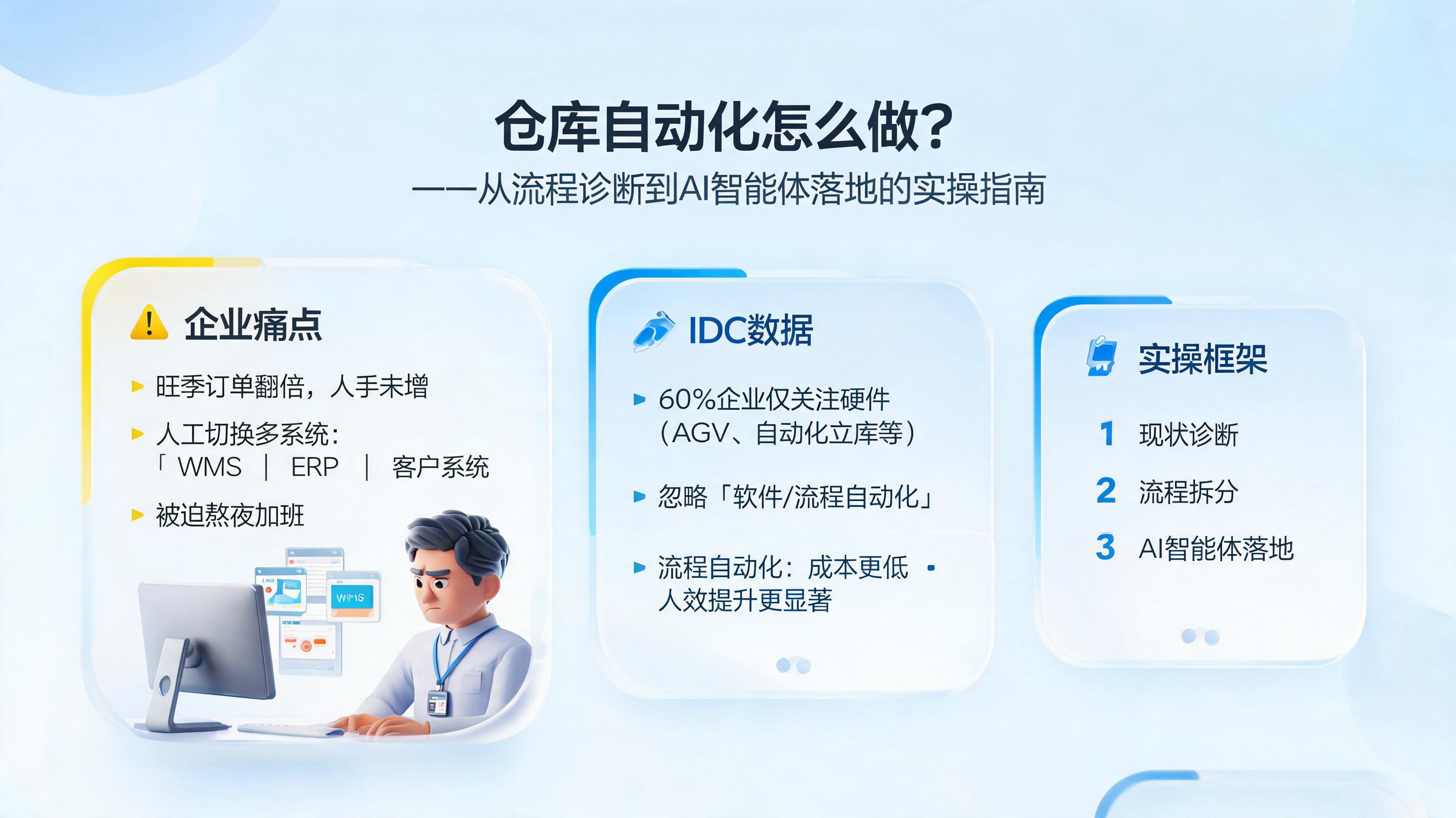 仓库自动化怎么做？一套从流程诊断到AI智能体落地的实操指南