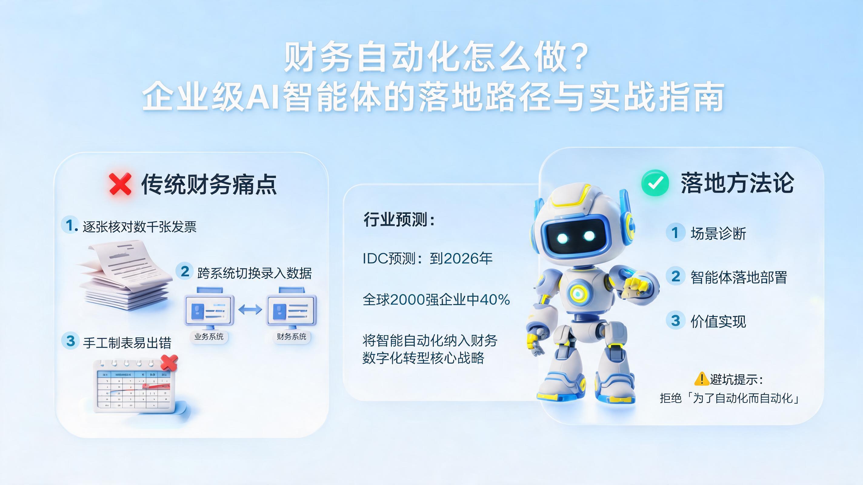 财务自动化怎么做？企业级AI智能体的落地路径与实战指南_图1
