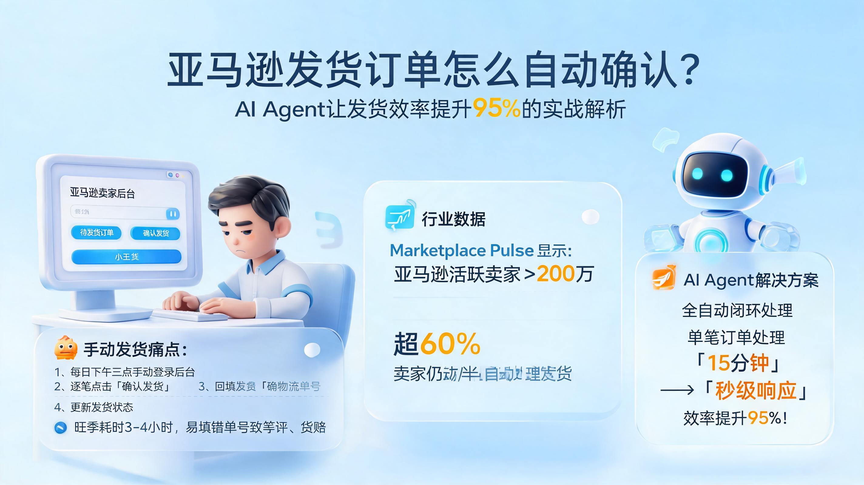 亚马逊发货订单怎么自动确认？AI Agent让发货效率提升95%的实战解析_图1