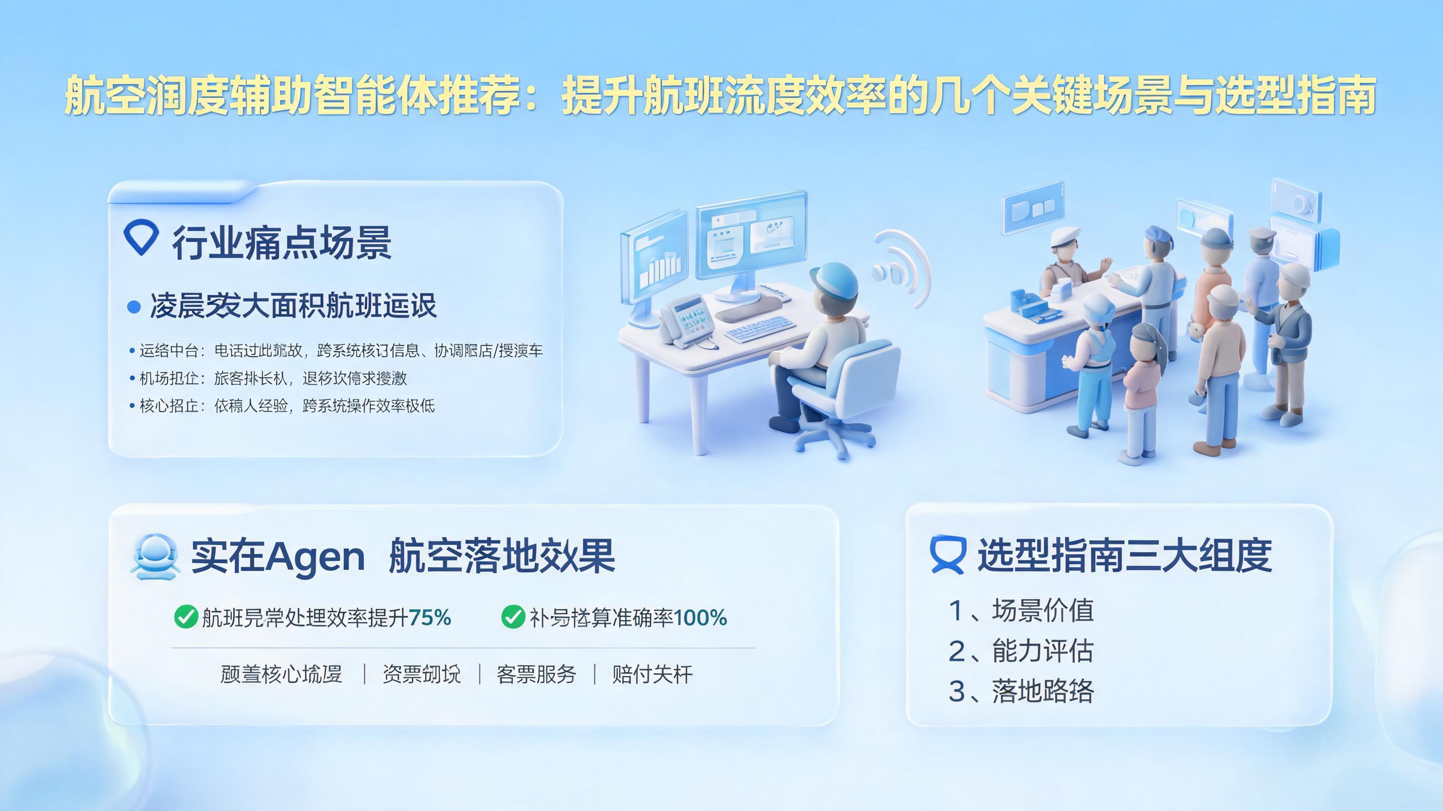航空调度辅助智能体推荐：提升航班调度效率的几个关键场景与选型指南_图1