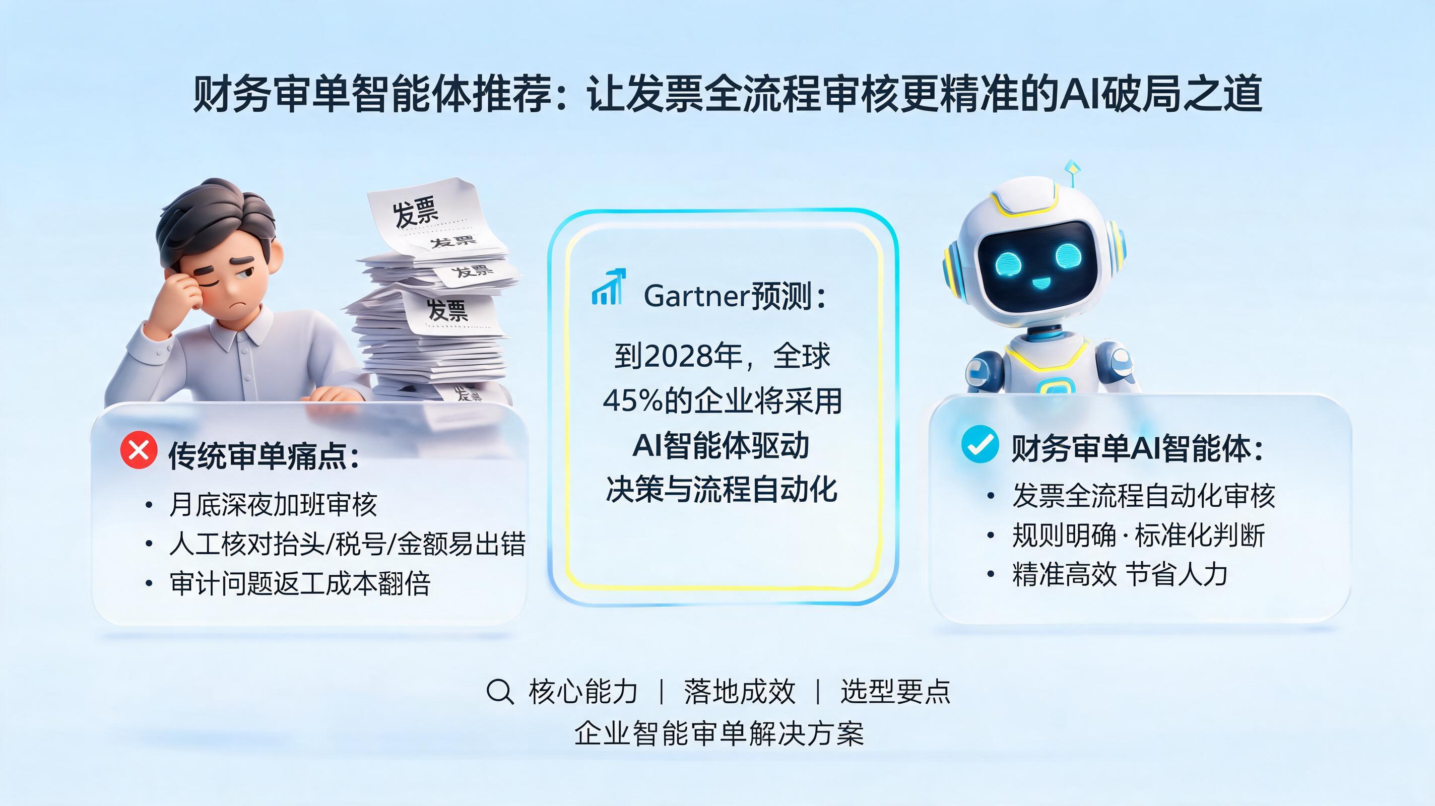 财务审单智能体推荐:让发票全流程审核更精准的AI破局之道