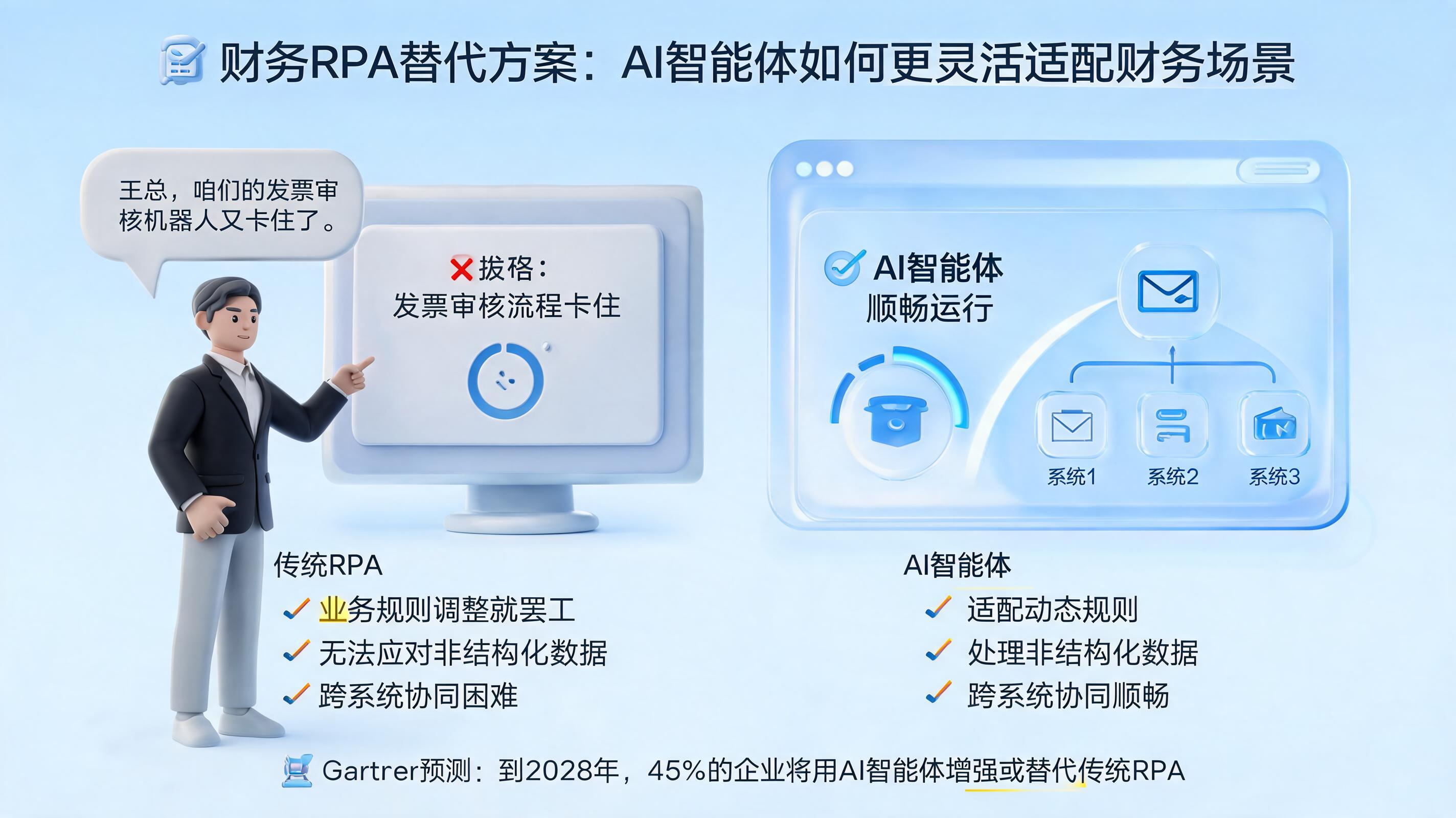 财务RPA替代方案：AI智能体如何更灵活适配财务场景_图1