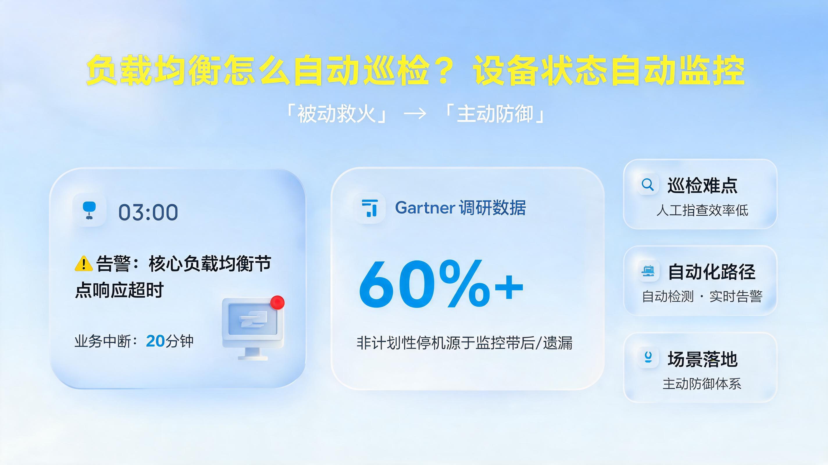 负载均衡怎么自动巡检?设备状态自动监控