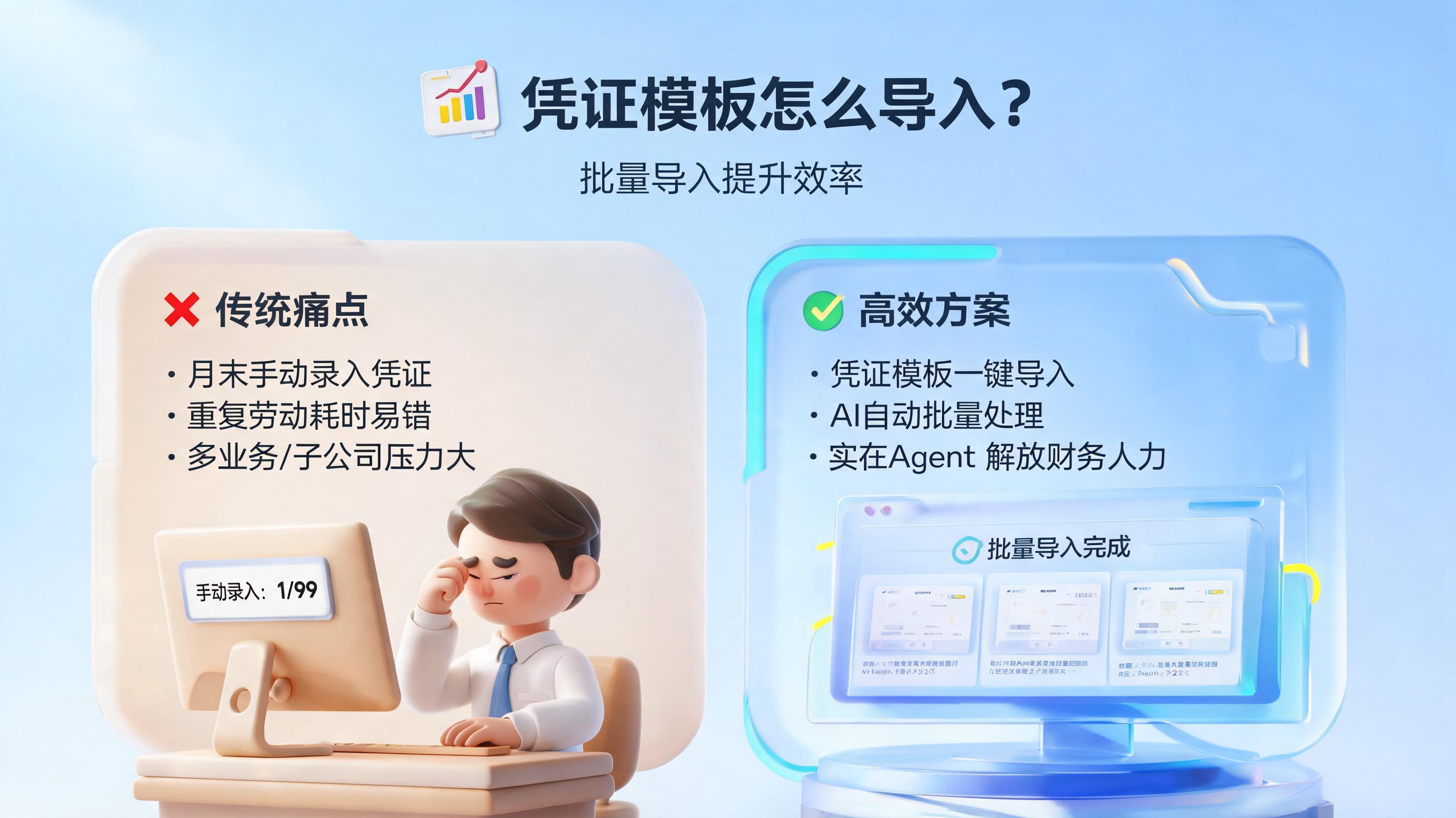 凭证模板怎么导入？批量导入提升效率
