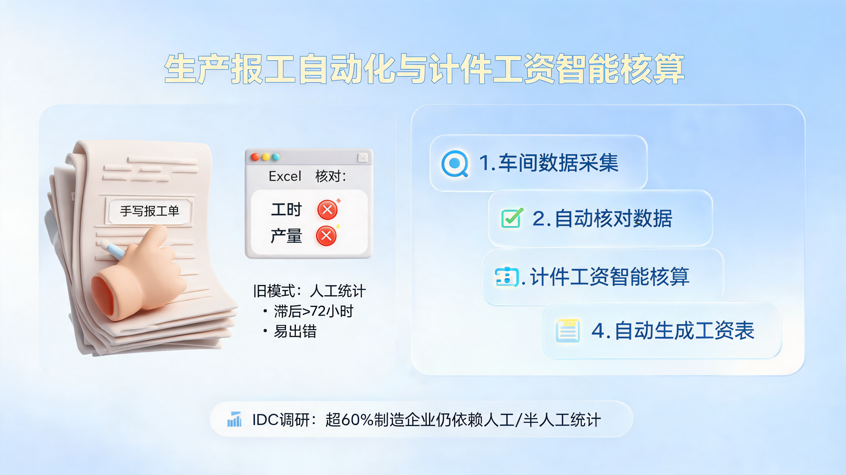生产报工自动化与计件工资智能核算