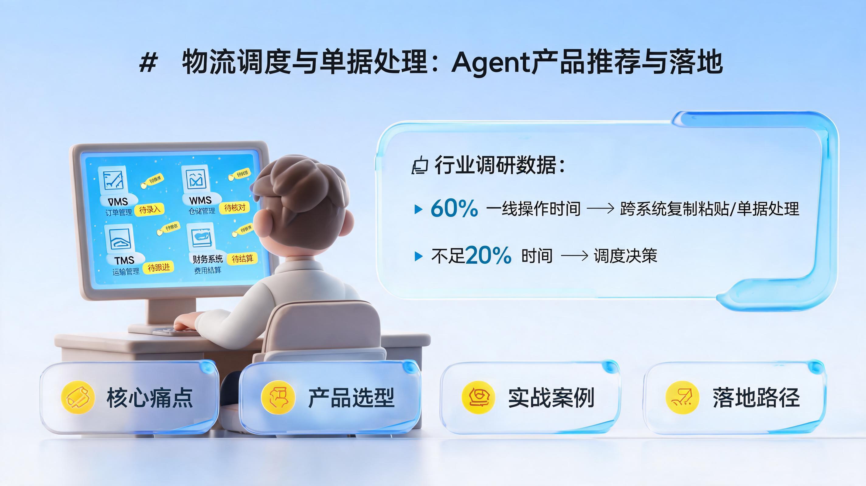 物流调度与单据处理：Agent产品推荐与落地_图1