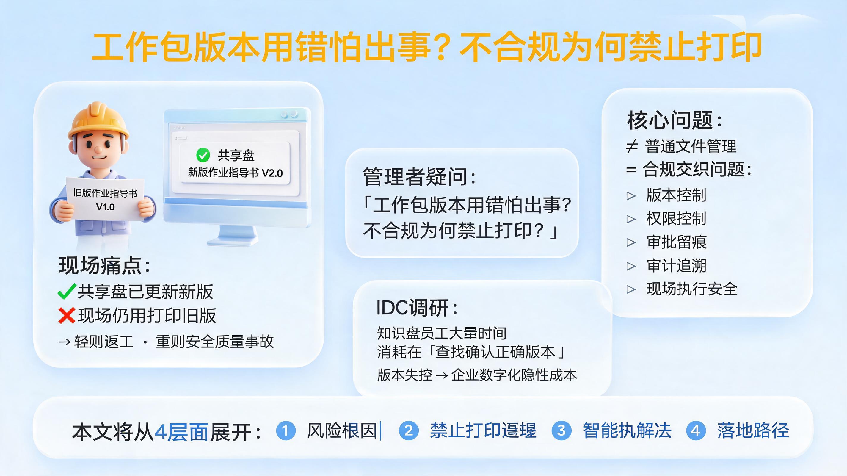 工作包版本用错怕出事？不合规为何禁止打印_图1