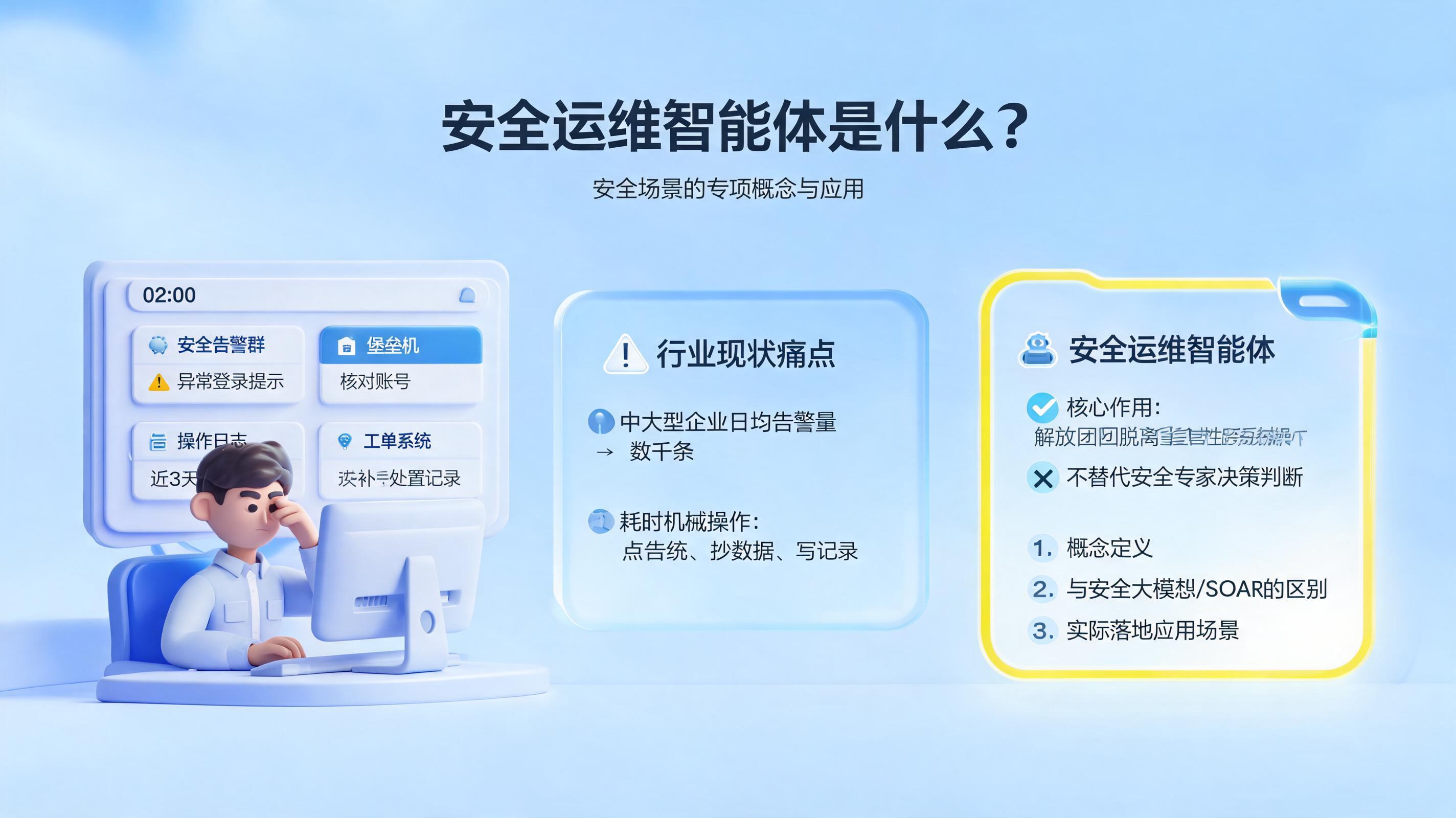 安全运维智能体是什么？安全场景的专项概念与应用