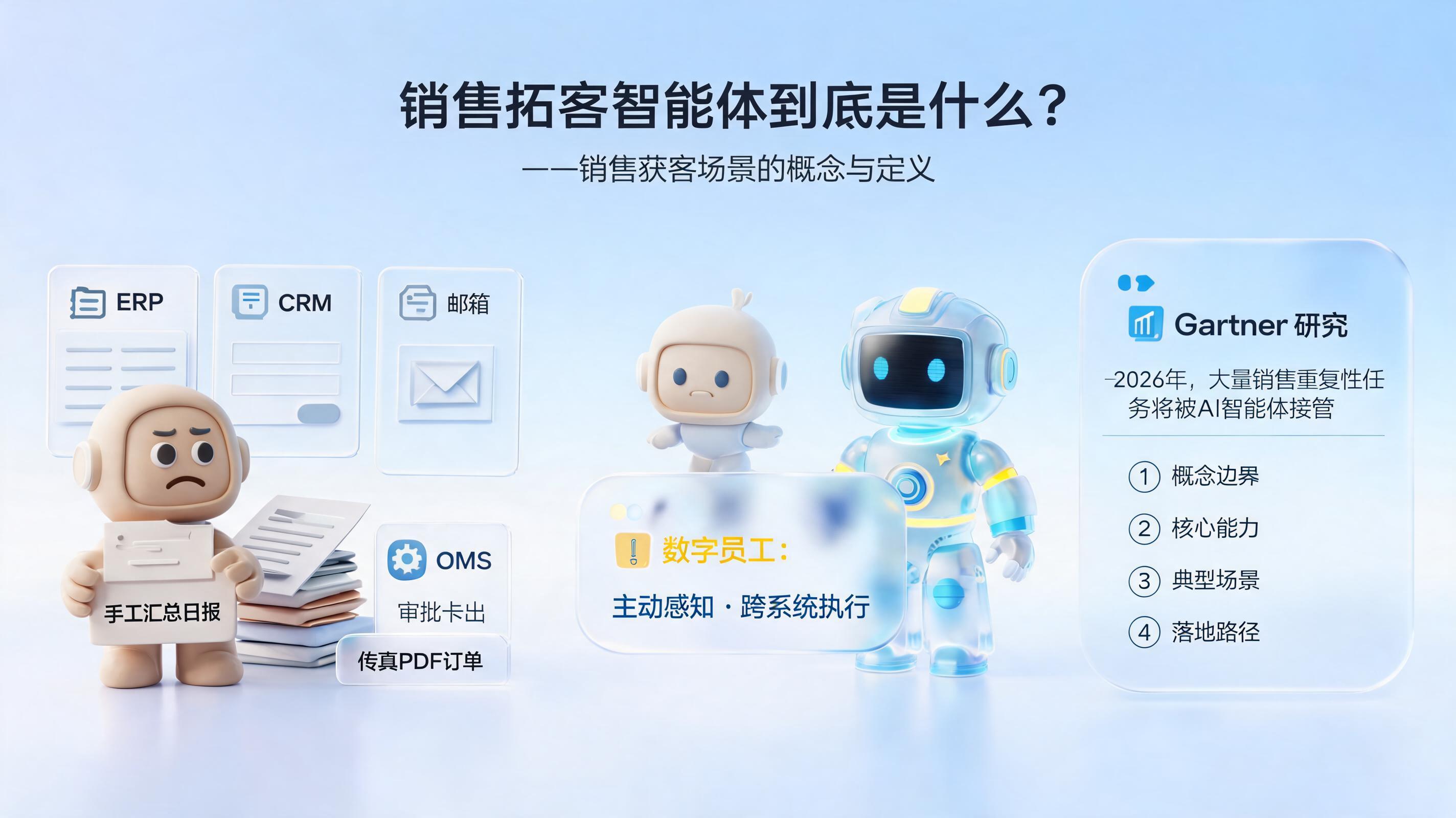 销售拓客智能体到底是什么?销售获客场景的概念与定义