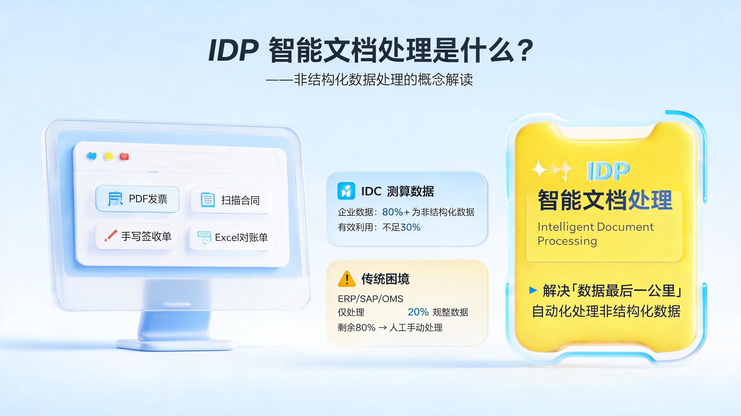 IDP 智能文档处理是什么？非结构化数据处理的概念解读_图1