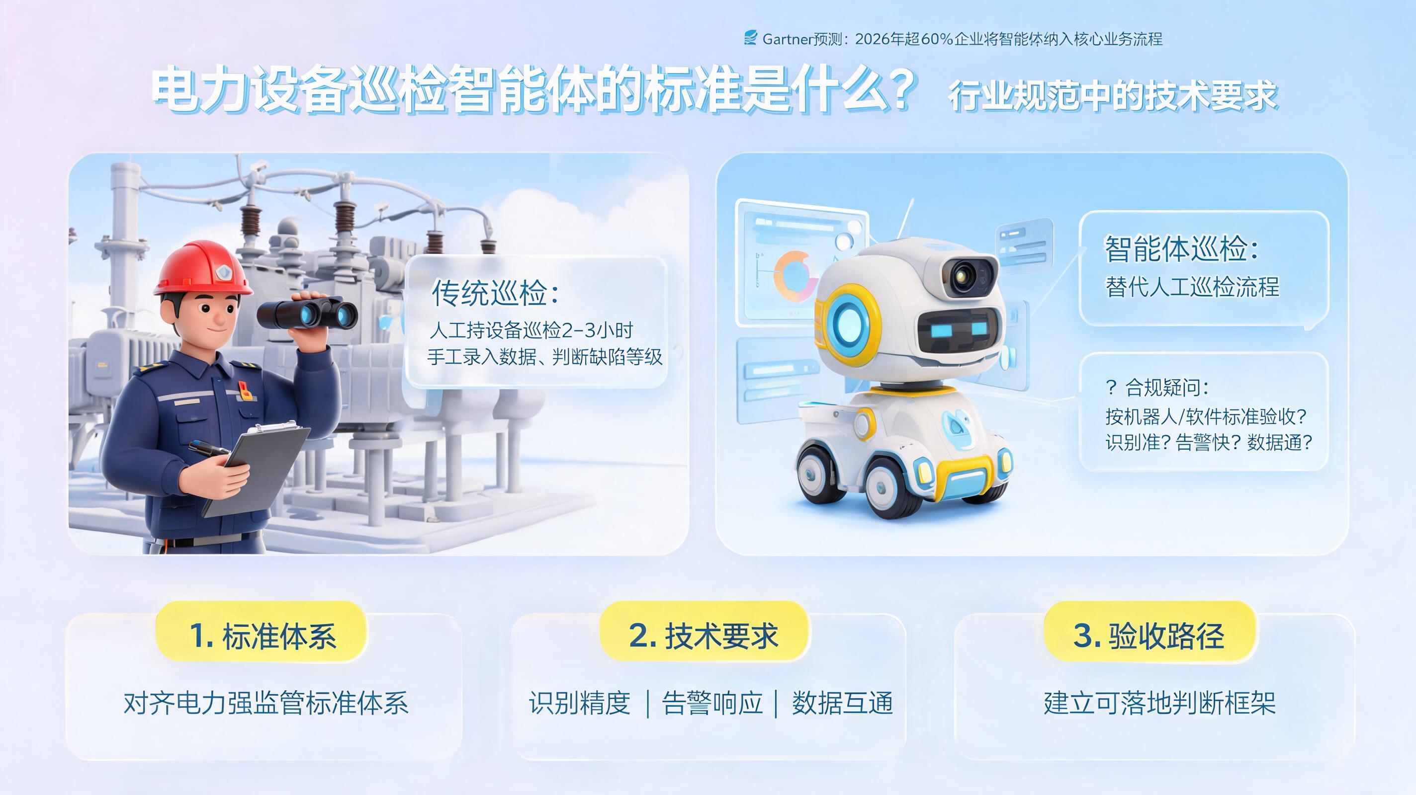 电力设备巡检智能体的标准是什么？行业规范中的技术要求