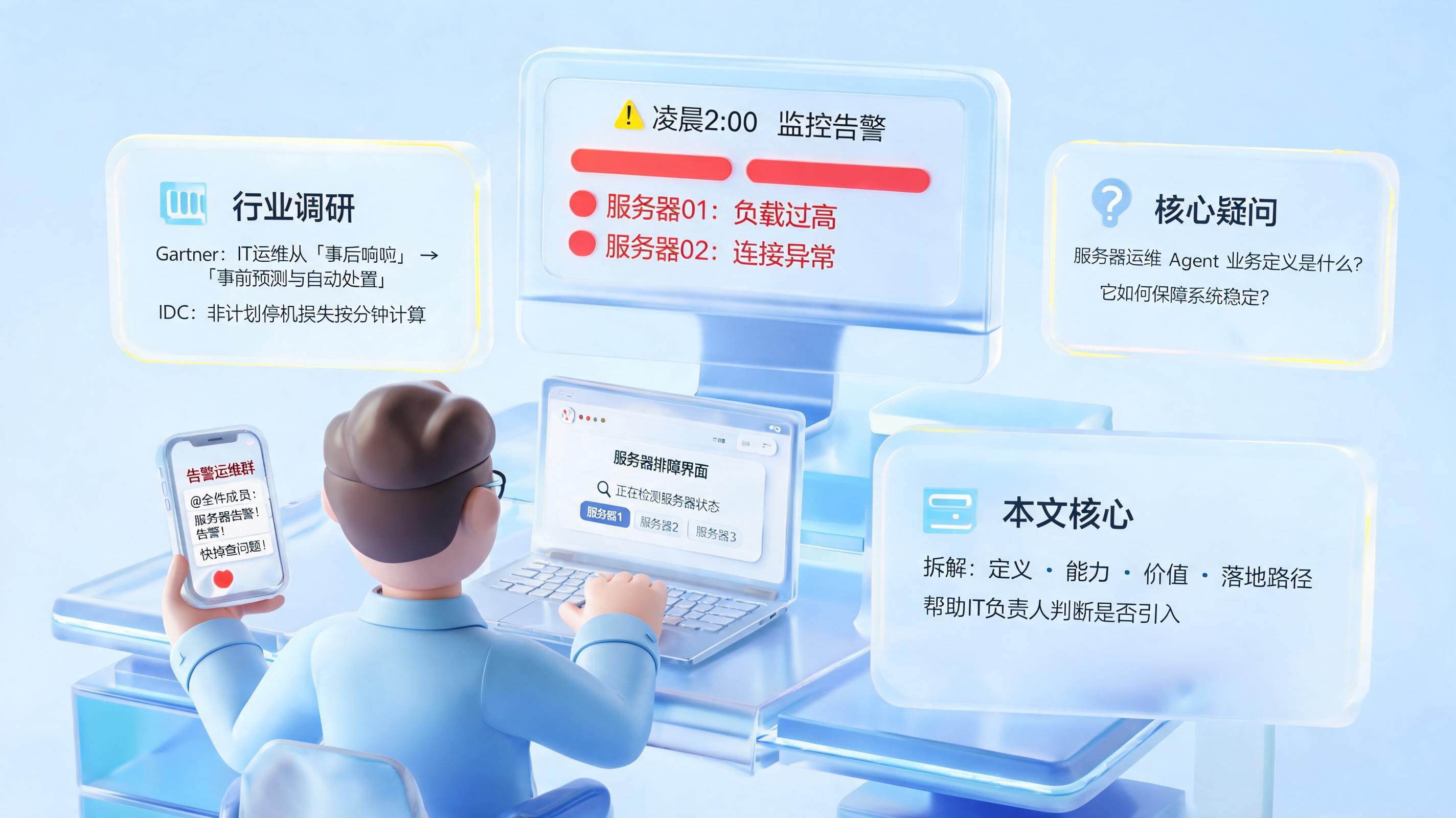 服务器运维 Agent 的业务定义是什么?保障系统稳定的价值