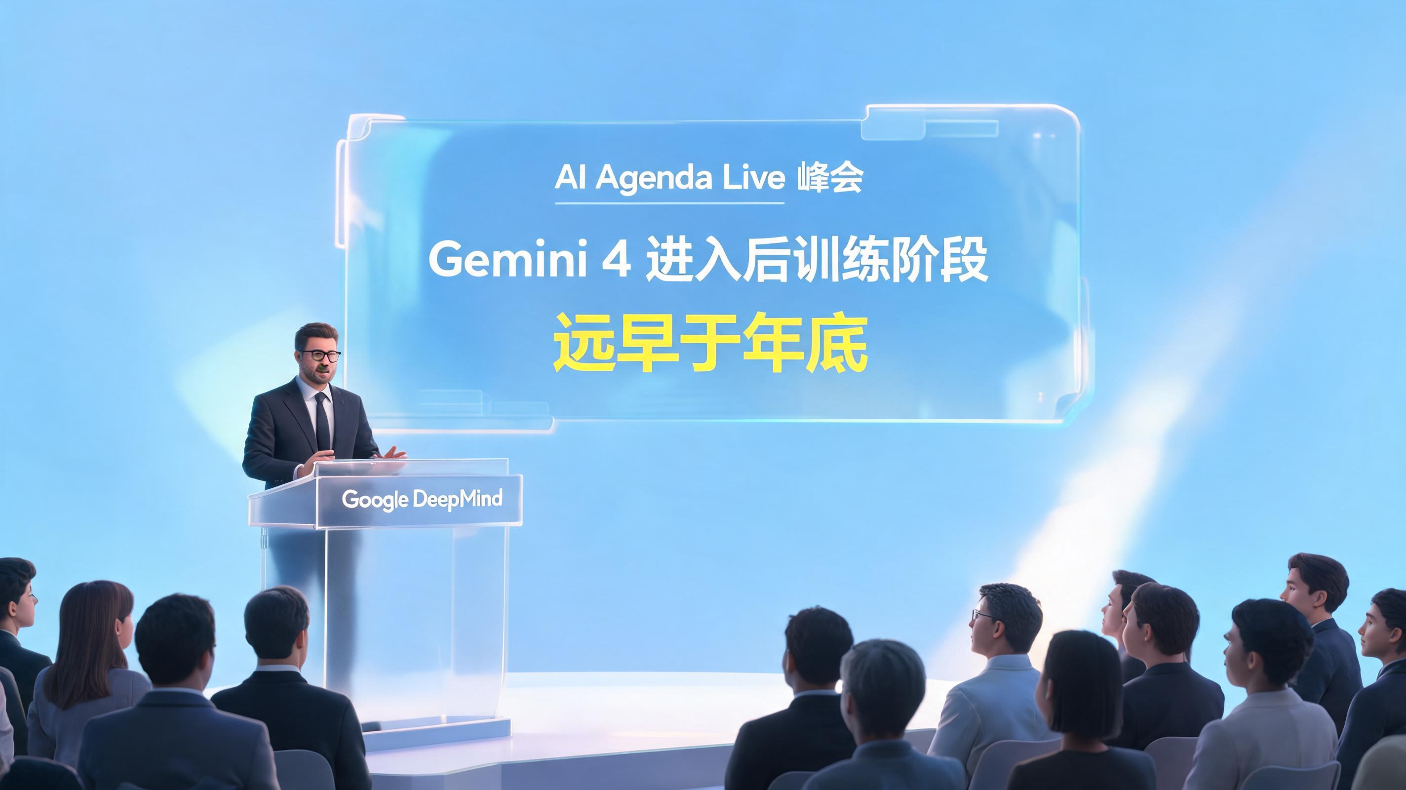 Gemini 4 什么时候发布?官方确认已进入后训练,Gemini 4 Argon 已有限开放
