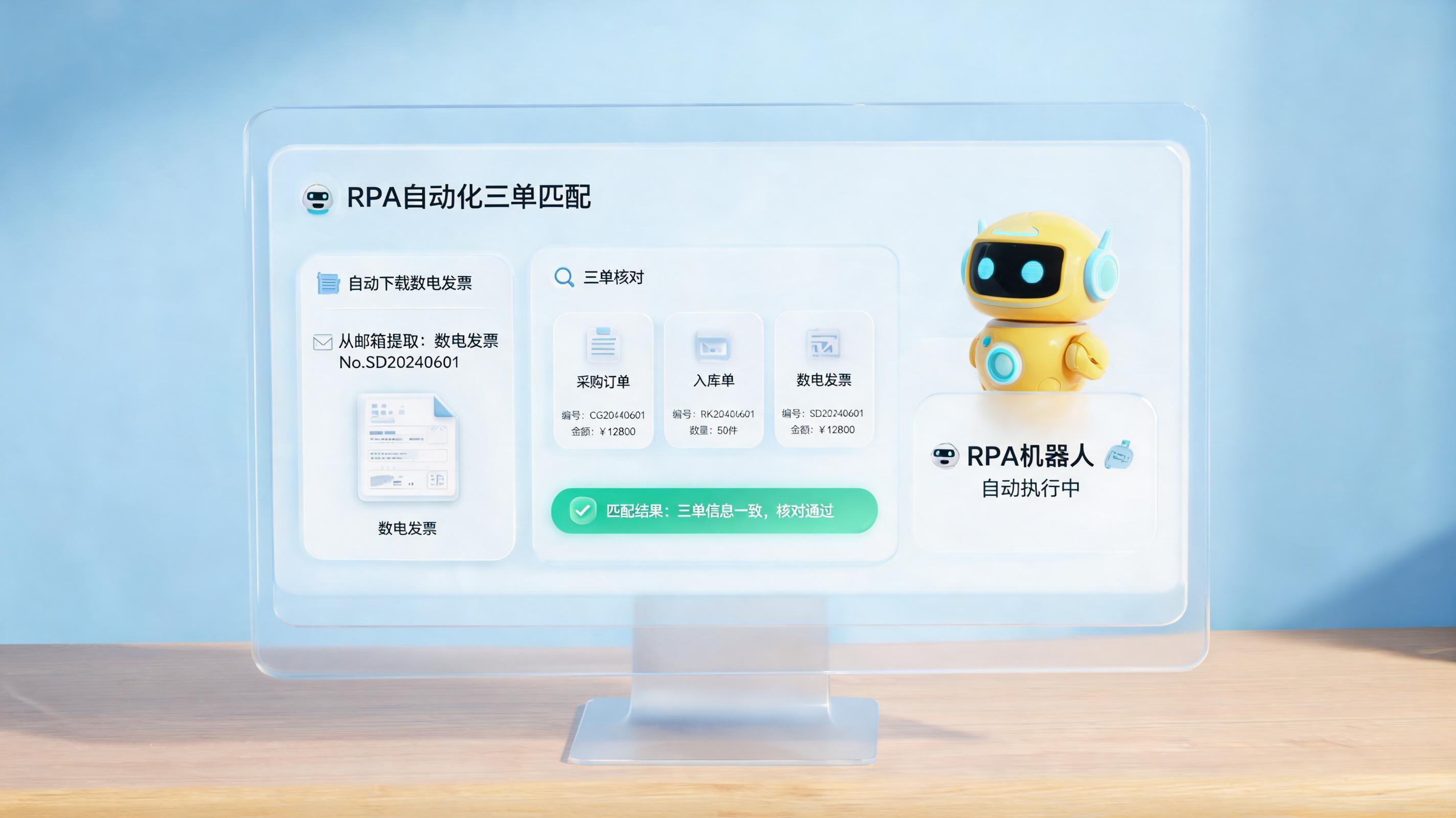 采购发票处理用Agent怎么做？从发票下载到三单匹配的自动化落地指南