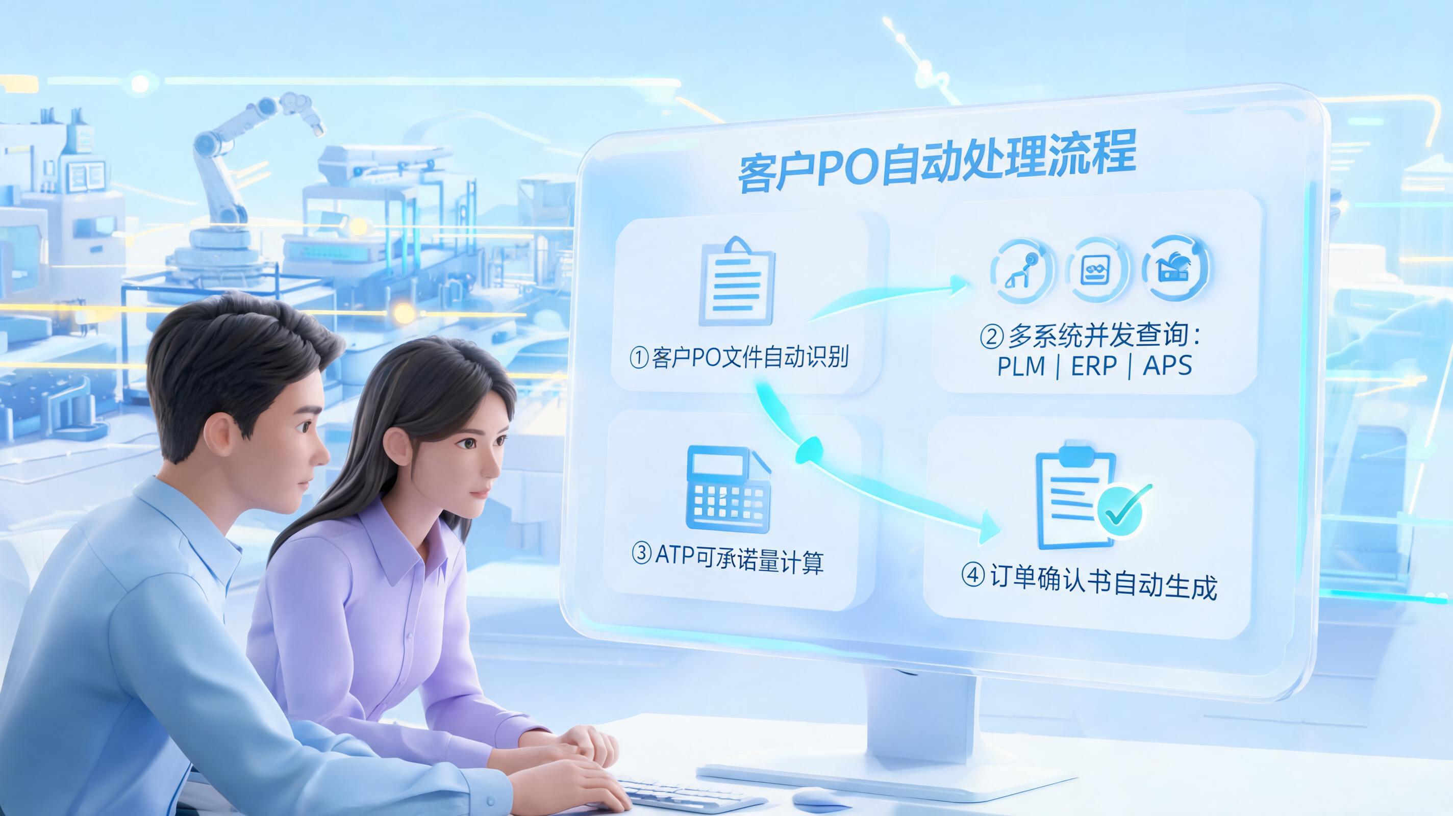 客户订单自动评审用Agent怎么做？从PO识别到ATP计算的自动化落地指南