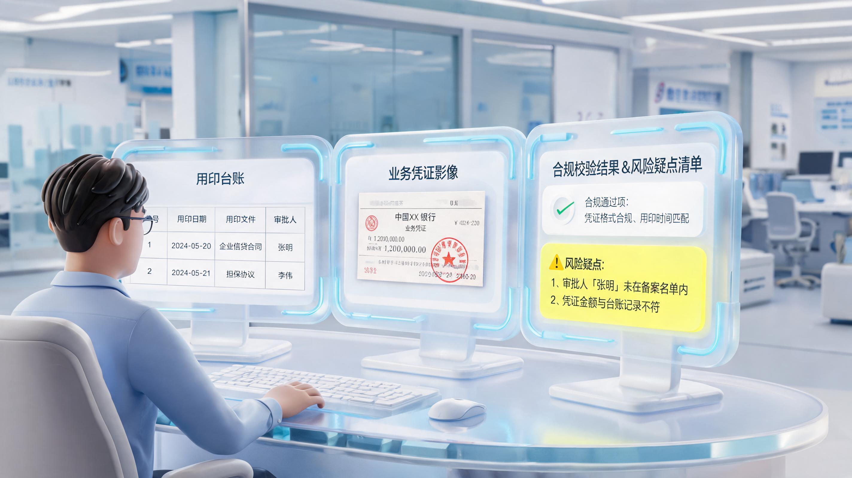 网点印章使用合规审计用Agent怎么做？从用印记录采集到违规识别的自动化落地指南_图1