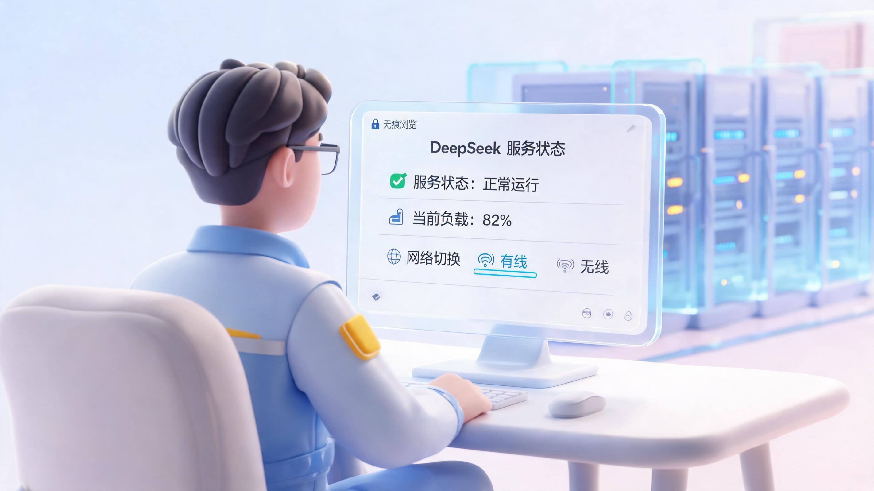 DeepSeek服务器暂时不可用排查方法｜故障定位与处理技术指南
