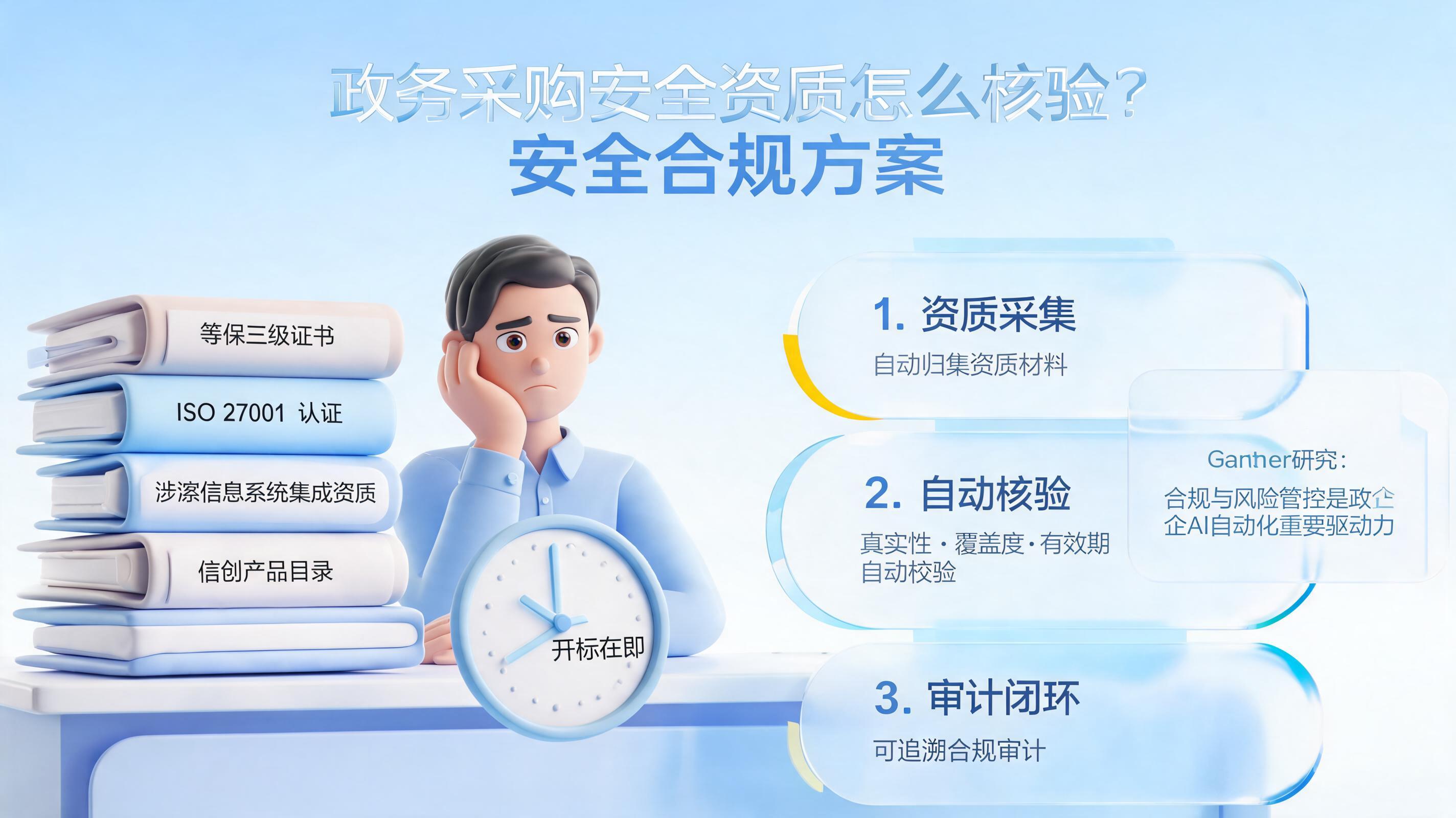 政务采购安全资质怎么核验？安全合规方案_图1