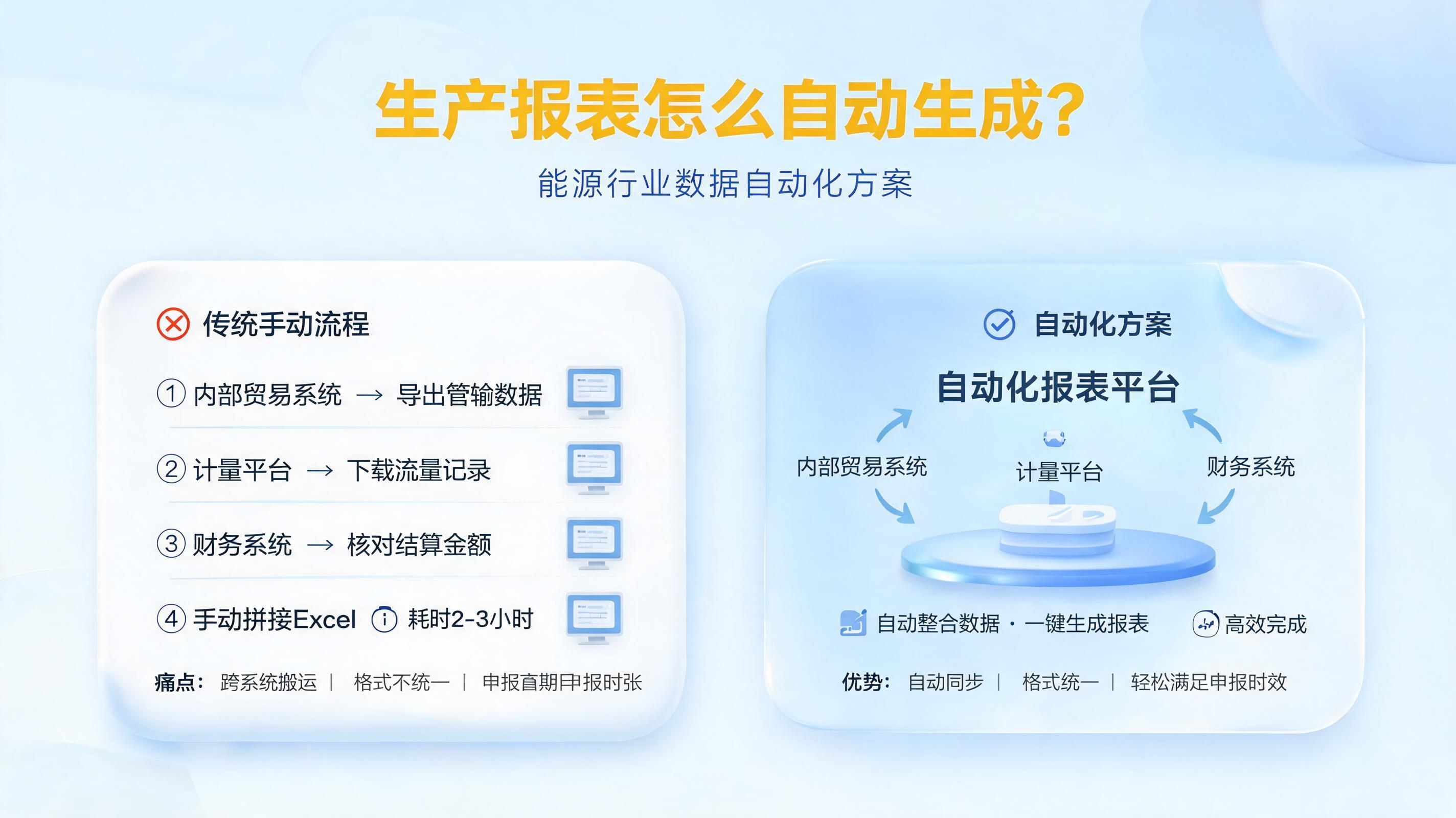 生产报表怎么自动生成？能源行业数据自动化方案_图1